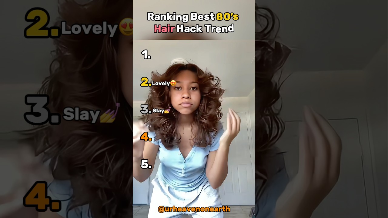 Ranking Best 80’s Hair Hack Trend 