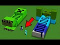 Minecraft NOOB vs PRO: Maze inside Сreeper vs Maze inside Zombie Animation!