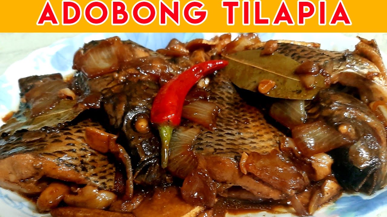 Adobong Tilapia Panlasang Pinoy Recipe (Tilapia Recipe) YouTube