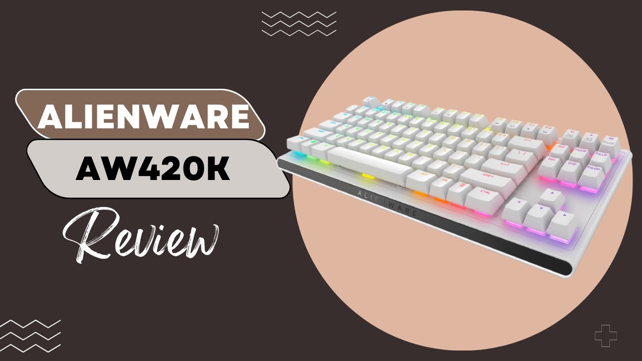 Alienware Tenkeyless Gaming Keyboard (AW420K) - Computer Keyboard