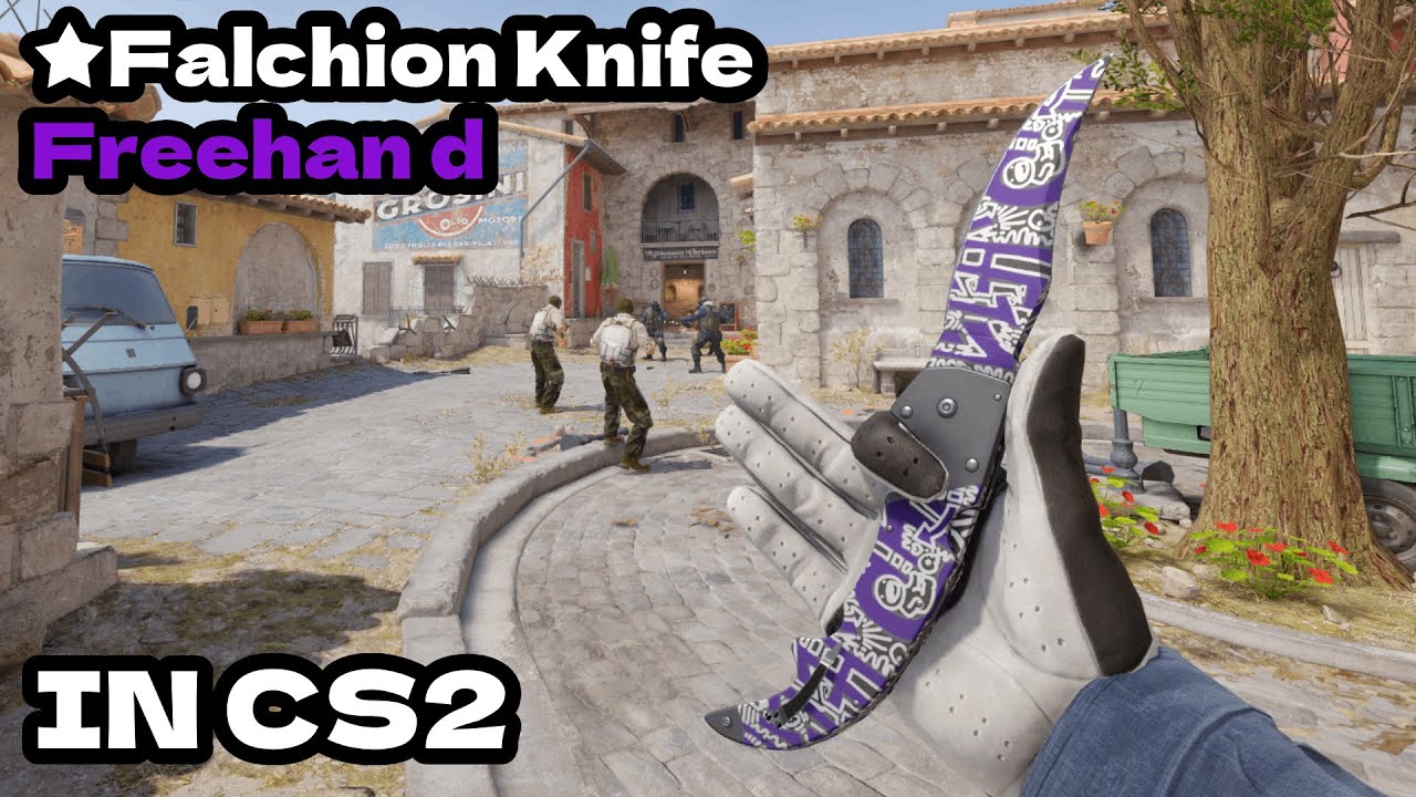 CS2 ★ Falchion Knife | Freehand CS2 Knife Showcase! - YouTube