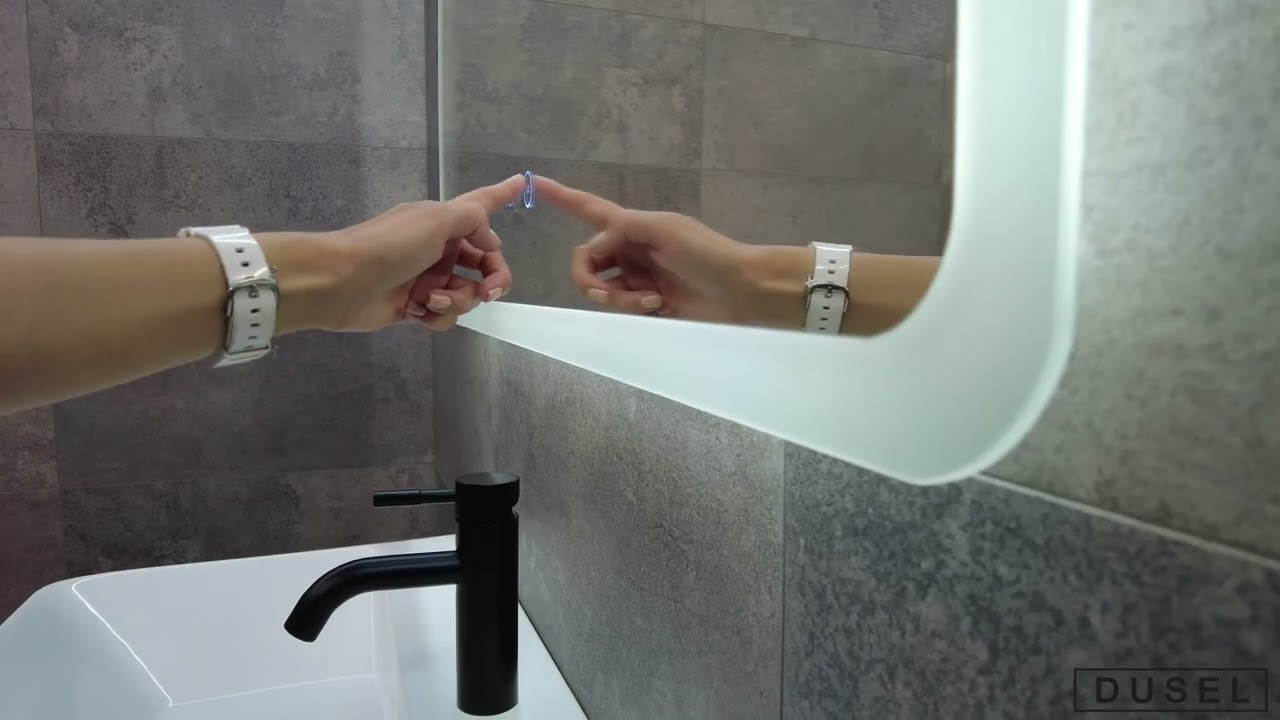 Дзеркало DUSEL LED DE-M3011 80смх65см сенсорне включення + підігрів