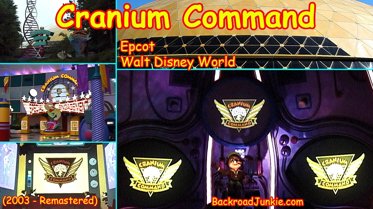 Cranium Command Crainium Command (2003 - Remastered) | Wonders Of Life Pavilion #epcot ...