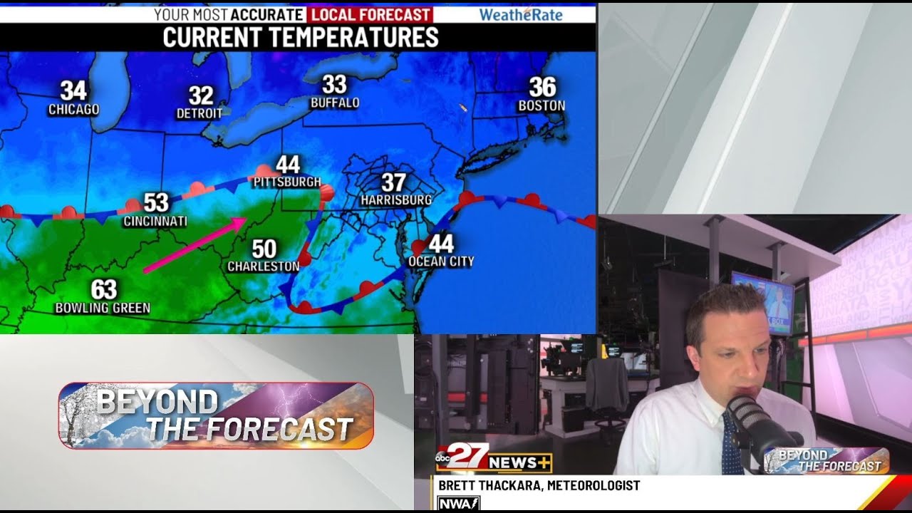 Brett's Beyond The Forecast: Rainy Stretch + Weekend Warmth - YouTube