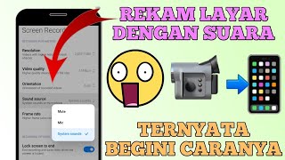 Cara Rekam Layar Dengan Suara di Hp Xiaomi