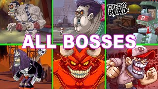 Creepy Road All Bosses Fight Gameplay