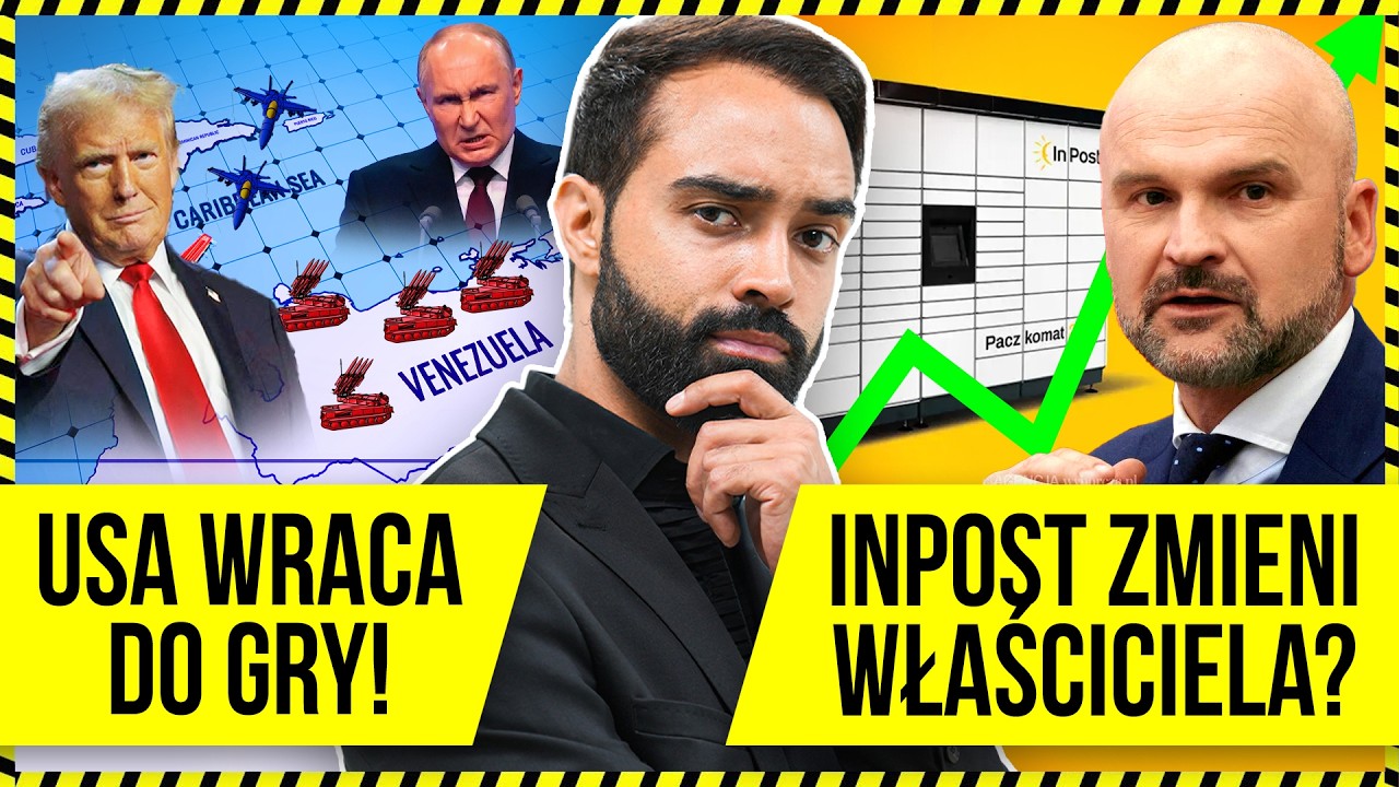 WENEZUELA - 5 WAŻNYCH WNIOSKÓW DLA POLSKI, KTOŚ CHCE KUPIĆ INPOST, LEWICOWI TERRORYŚCI W NIEMCZECH