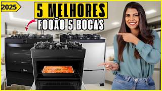 ⭐ 5 Melhores Fogões 5 Bocas Em 2025!