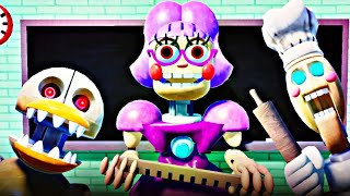 Escape Miss Ani-Trons Detention Scary Obby Walkthrough 4K Full Gameplay