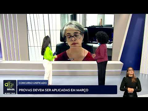 Provas de concurso unificado devem ser aplicadas em março