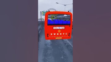 💛❤️NWKRTC BUS VIDEO💛❤️ #ksrtcmod #download #offroadmapinbussid #bus #automobile #karnataka #ksrtc