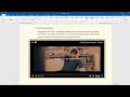 Como insertar un video en Word desde PC o Youtube 2020