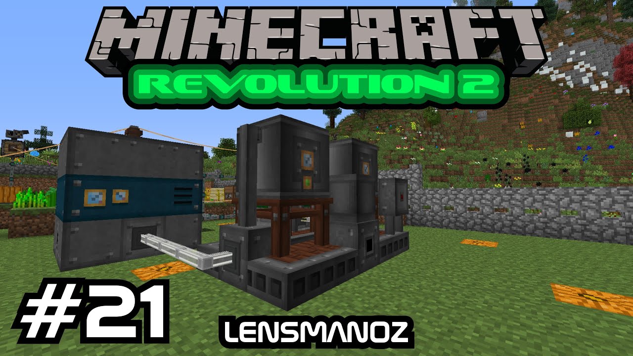 Minecraft Revolution 2 Ep 21 Ie Refinery Youtube