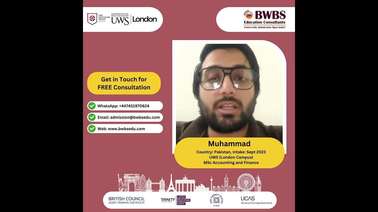 Muhammad From Pakistan A MSc Accounting And Finance Student At UWS the-university-of-edinburgh-msc-accounting-and-finance