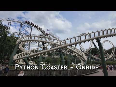 Python Coaster (First Row, Onride) 2025 |De Efteling | 🎡4K/UHD