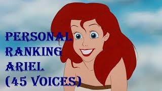 Personal Ranking - Ariel (45 voices)