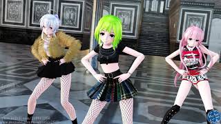 【MMD】ITZY - WANNABE (full version)【Vocaloids Dance Cover】(Camera DL)[4K]