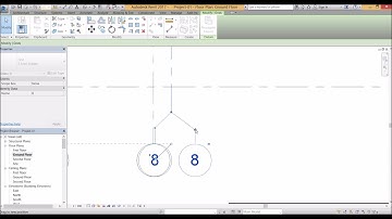 Revit 2017 - Draw gridlines tutorial #3  -  آموزش ریویت به زبان دری درس سوم