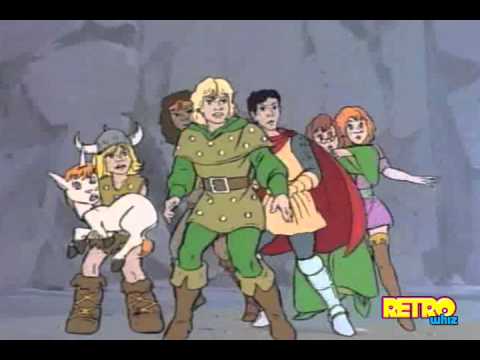 Dungeons & Dragons Cartoon Intro 1983