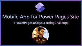 Design Mobile App for Power Pages Site | Build a Progressive Web App (PWA) | Power Pages Mobile App screenshot 5