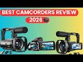 📹✨Best Camcorders Review 2026 📹 | Top Video Cameras for YouTube, Vlogging &amp; Filmmaking