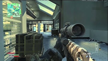 MW3 Dragunov TRIPLE kill!