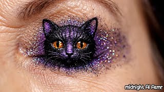 The Best AI ASMR Eyeshadow Makeup | Halloween Special [4K ULTRA] screenshot 5