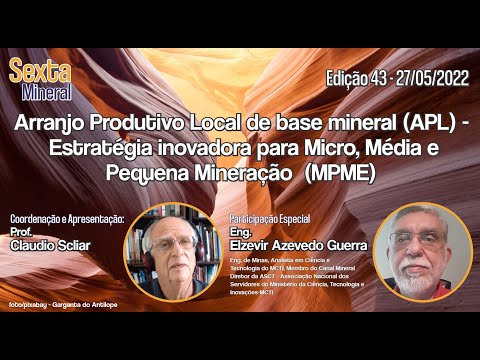 Arranjo Produtivo Local de base mineral (APL) -  Estratégia inovadora MPME