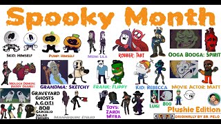 Spooky Month! With Plushies!