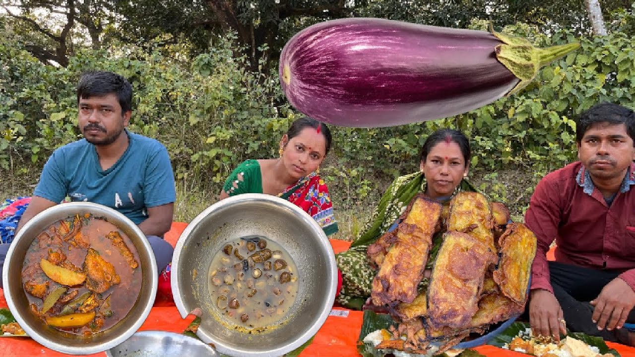 To days recipe is Katla Fish Jhal and popper chatne￼y and Eggplant chops
