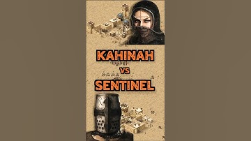 Kahinah vs Sentinel | Stronghold Crusader: DE #strongholdcrusader #gameplay #rts #fireflystudios