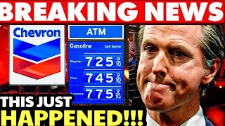 Gavin Newsom Is DONE In UTTER PANIC after Chevron Gas LEAVES California!!!
