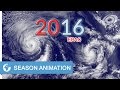 2016 Pacific Hurricane Season Animation
