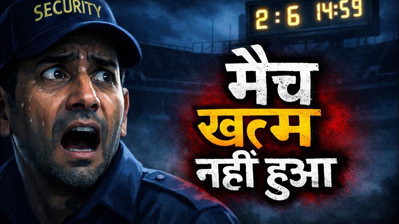 Stadium Band Tha… Phir Bhi Match Chal Raha Tha | Horror Story