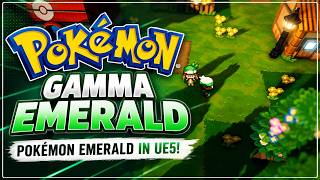 This is Pokémon Emerald in Unreal Engine 5 | Relaxing Gameplay Showcase