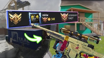 I 1v1’d Legendary Rank Player || Only Sniper || LW3 Tundra || CODM