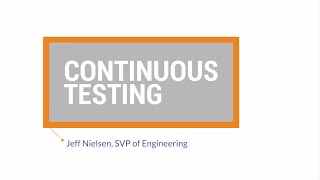 Agile Best Practices: Continuous Testing