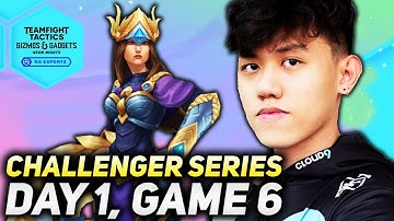 TFT SET 6.5 CHALLENGER SERIES DAY 1: SIVIR AUTOS ENTIRE BOARD!! | Teamfight Tactics Patch 12.5B