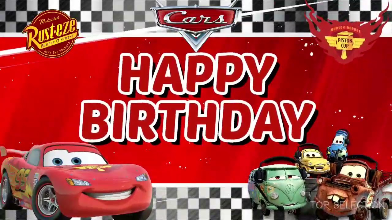 CARS MCQUEEN THEME BIRTHDAY