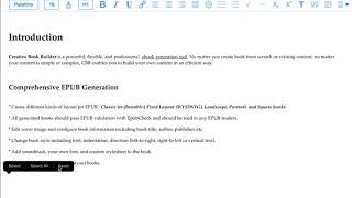 Creative Book Builder: Paste as Plain or HTML & Instant Preview of Markdown Editor
