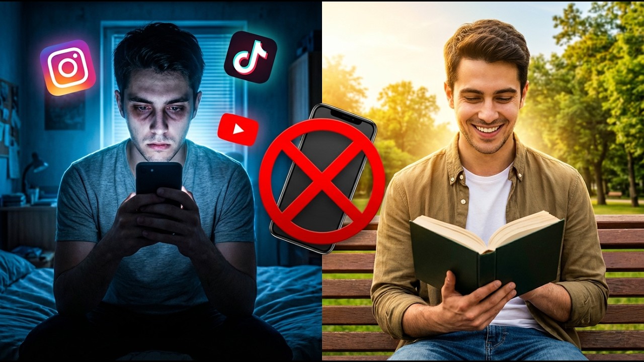 7 أيام بدون هاتف النتيجة صادمة