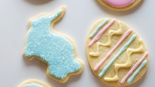 Easter cutout cookies | april cookie of the month