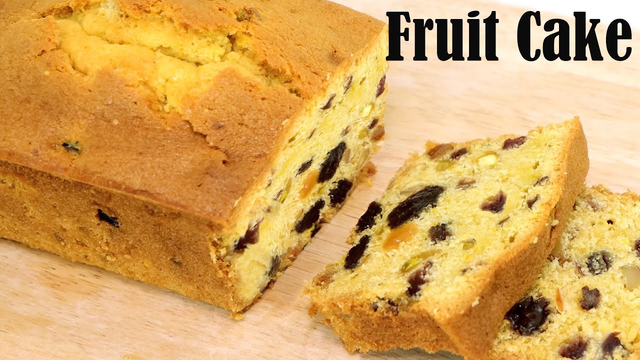 Easy Fruit Cake Recipe YouTube