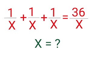 Most People Get This Math Question Wrong!Only 1% Can Solve This Math Problem!