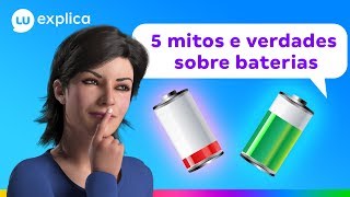 Carregar a noite toda? Por na geladeira? Mitos e verdades bateria de celular | Canal da Lu - Magalu