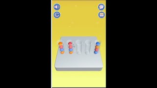 Puzzle game sort balls 3d level1 to level6 complete screenshot 3