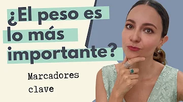 ¿Qué se considera un peso estable?