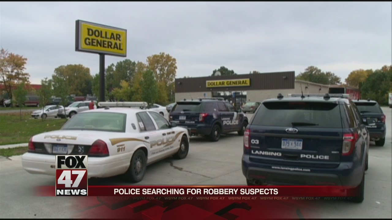 Police still searching for Dollar General robbery suspects - YouTube