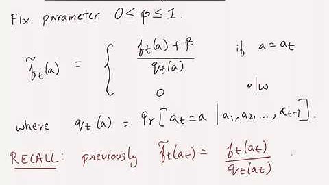 Video 8: EXP3.P Algorithm