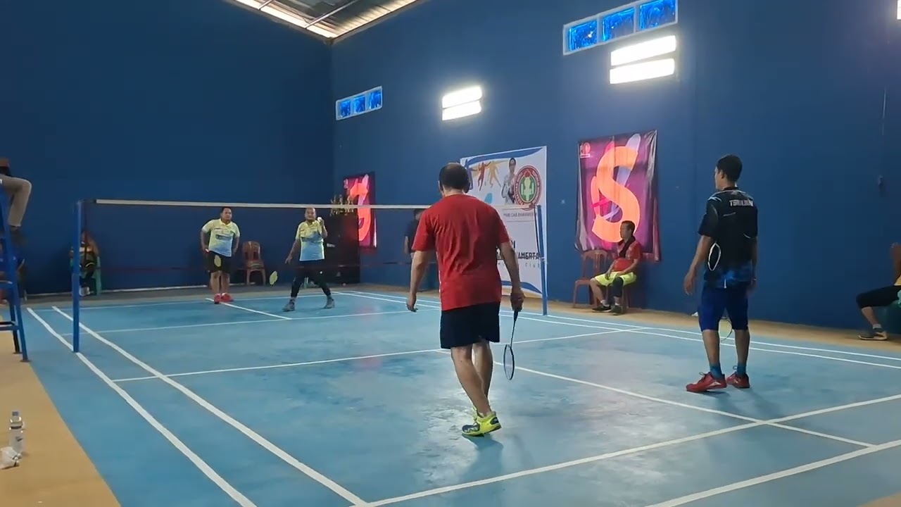 MTSN 5 KARAWANG vs SMKN 1 RAWAMERTA. SEMI FINAL TURNAMEN BADMINTON HUT PGRI 2024